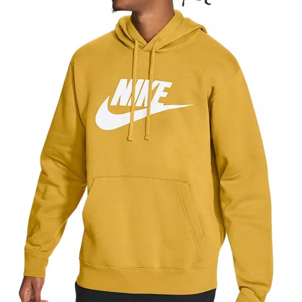 Men’s mustered yellow hoodie